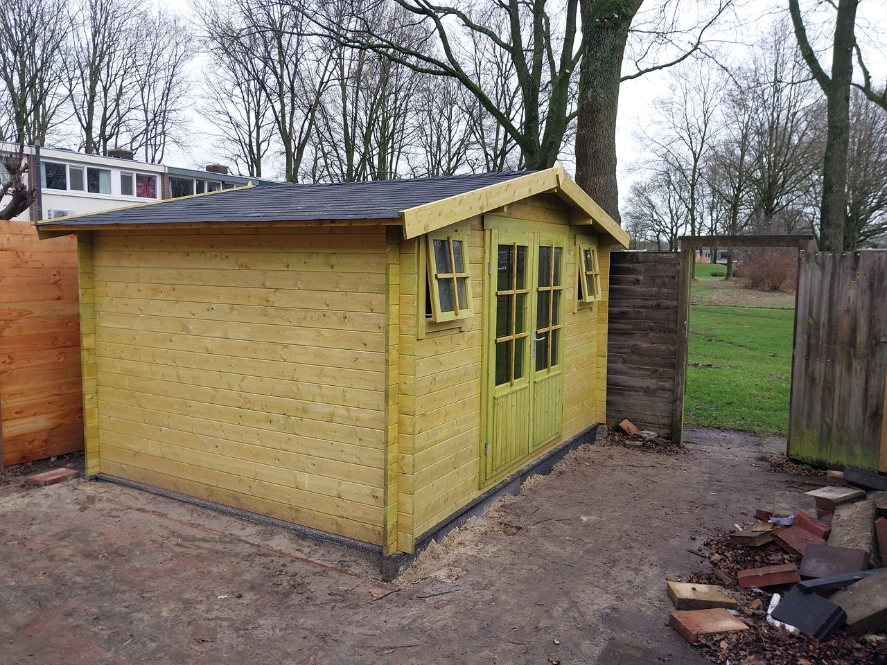 Blokhutten uitgevoerd door R. Keen Houtbouw & Montage - foto 3