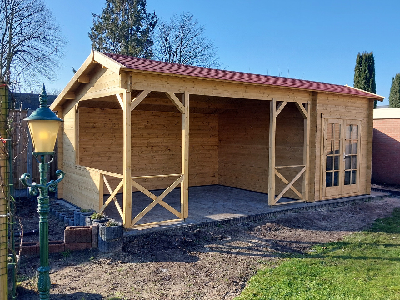 Blokhutten uitgevoerd door R. Keen Houtbouw & Montage - foto 5