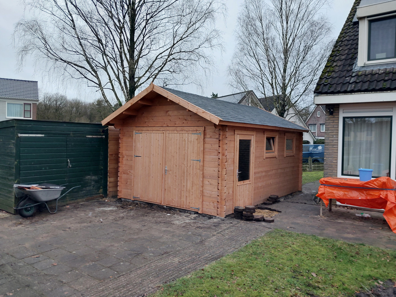 Blokhutten uitgevoerd door R. Keen Houtbouw & Montage - foto 14