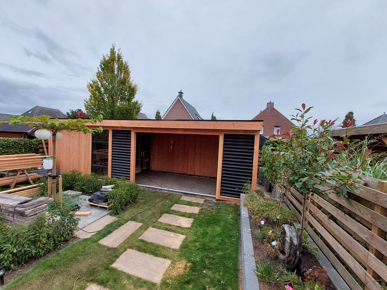 Overkapping uitgevoerd door R. Keen Houtbouw & Montage - foto 12