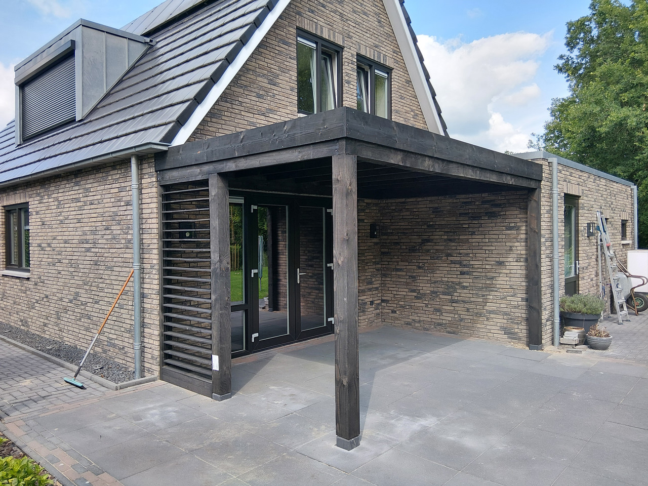 Overkapping uitgevoerd door R. Keen Houtbouw & Montage - foto 13