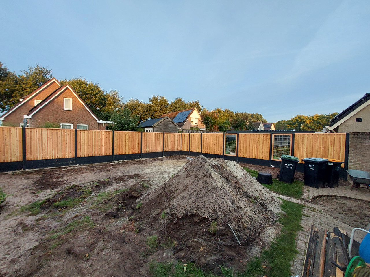 Schuttingen uitgevoerd door R. Keen Houtbouw & Montage - foto 4