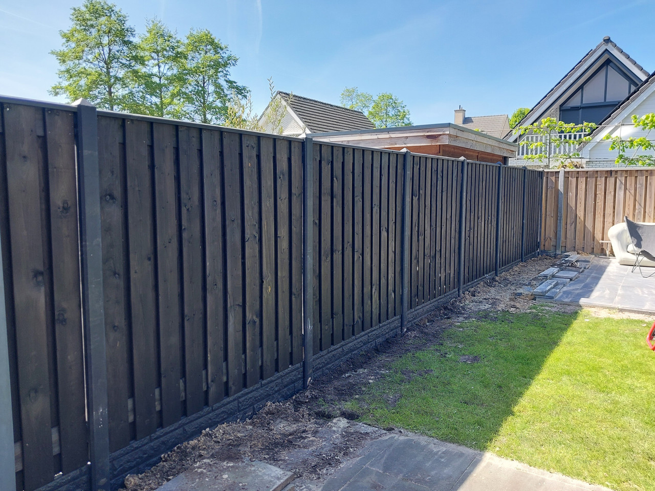 Schuttingen uitgevoerd door R. Keen Houtbouw & Montage - foto 5