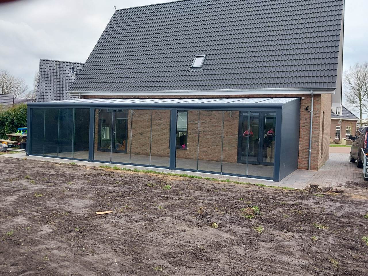 Veranda uitgevoerd door R. Keen Houtbouw & Montage - foto 5